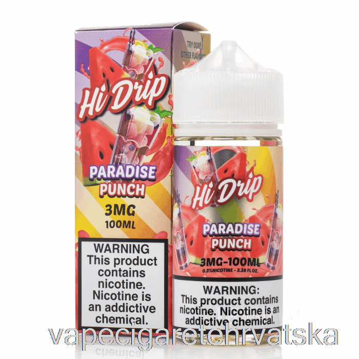 Vape Cigarete Paradise Punch - Hi-drip E-tekućine - 100 Ml 3 Mg
